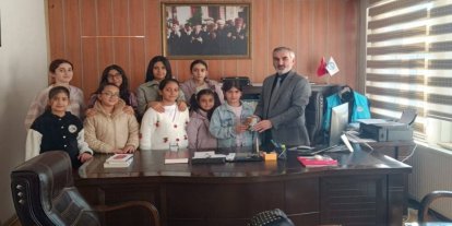 Germencikli miniklerden Gazze’ye anlamlı destek