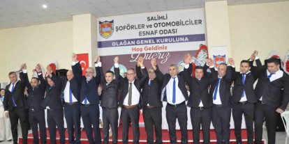 Salihli Şoförlerde Samet Balgönül, yeniden başkan seçildi