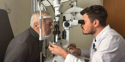 Sol gözü görmeyen hasta Eskişehir’de yapılan kornea nakli sayesinde iyileşti