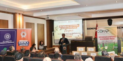 Samsun’da arıcılara üretim seti desteği