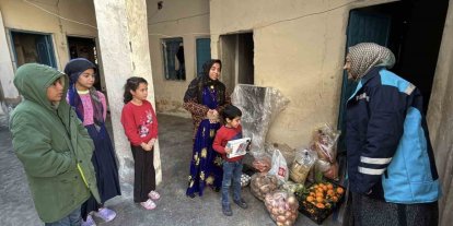 Eyyübiye’de yetimlerin yüzü güldü