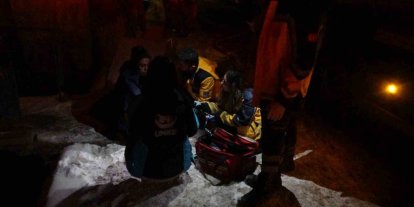 Malatya’da müstakil evde yangın: Mahsur kalan kadın kurtarıldı