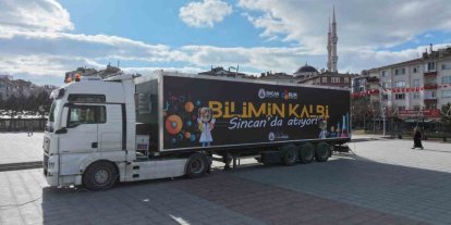 ’Bilim Tırı’ Sincan’da çocuklarla buluşuyor