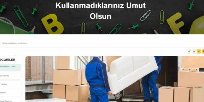 Alan el ile veren eli buluşturan online yardım platformu kullanıma sunuldu