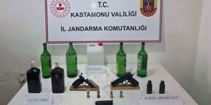 Kastamonu’da sahte içi operasyonu: 4 gözaltı