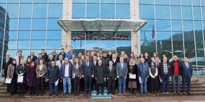 Rektör Sözbir’den teşekkür belgesi