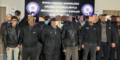 Kaçak yabancı uyruklu şahısların çalıştırıldığı iş yerine operasyon : 46 göçmen yakalandı