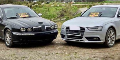 Bursa’da gümrük kaçağı otomobil ticareti yapan şahıslara operasyon