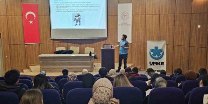 Bayburt’ta sağlık personeline afet bilinci eğitimi verildi