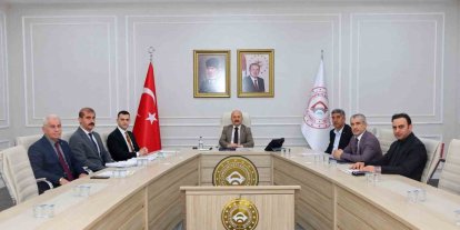 Adıyaman’da İl Özel İdaresi Encümen Toplantısı yapıldı