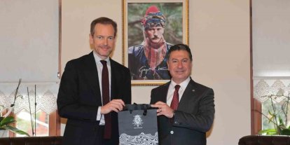 Başkan Aras Belçika Krallığı Ankara Büyükelçisini ağırladı