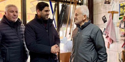 AK Parti teşkilatından esnaf ziyareti