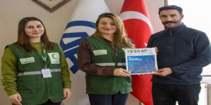 Yeşilay Kars’tan Anadolu ajansı ziyareti