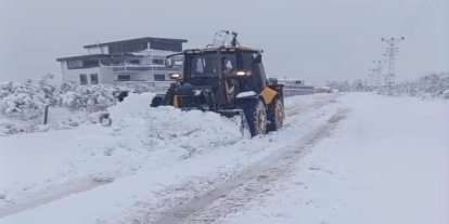 Büyükşehir, karla mücadele için tüm ilçelerde eş zamanlı sahada