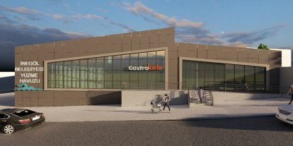 İnegöl Belediyesi yeni havuz için çalışmalara başladı