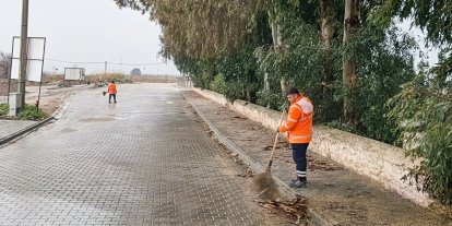 Efeler Belediyesi’nde yağmur mesaisi
