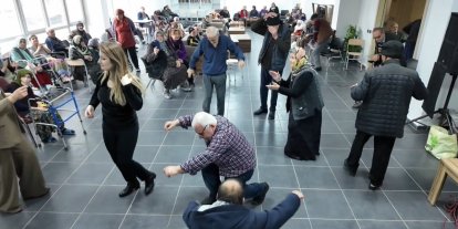 Huzurevi sakinleri için düzenlenen konserler sürüyor