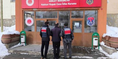 Hakkari’de 9 yıl 9 ay hapis cezası bulunan şahıs yakalandı