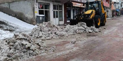 Posof’ta karla mücadele