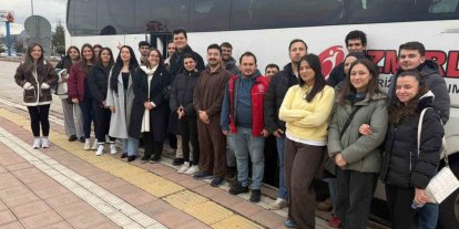 Menteşeli gençler Ankara yolcusu