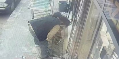 Açılan mazgaldan düşen çocuk yaralandı