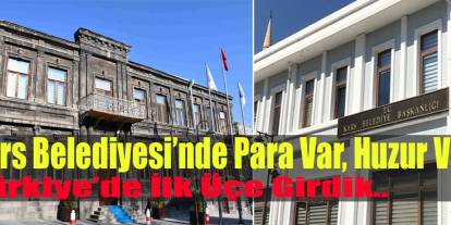 Kars Belediyesi’nden tarihi mali başarı