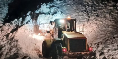 Kemaliye’de kapanan grup köy yolları ulaşıma açıldı