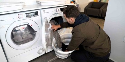 Üniversite öğrencilerine ücretsiz çamaşırhane hizmeti