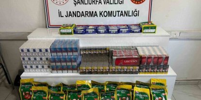 Şanlıurfa’da 6 bin 180 paket gümrük kaçağı sigara ele geçirildi