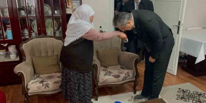 Vali Yılmaz’dan vefa ziyareti