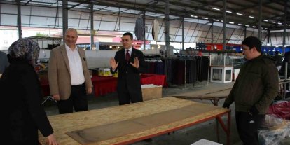 Pazarcı esnafını dinlediler