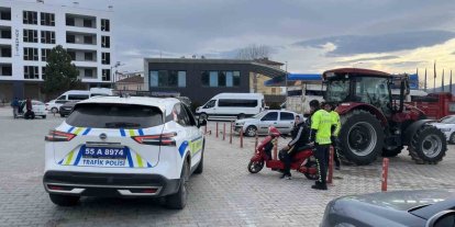 Kavak’ta trafik denetimleri