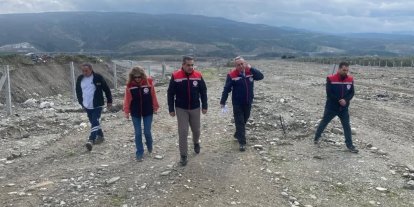 Buharkent ilek bahçesinde hazırlıklar sürüyor