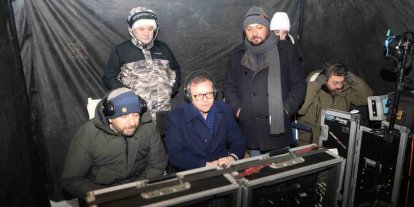 Vali Ziya Polat’tan "Veliaht" dizisi setine ziyaret