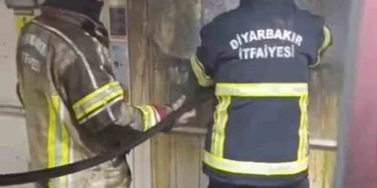 HES’teki yangın itfaiye ekiplerince söndürüldü