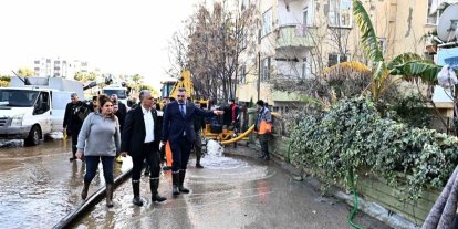 Başkan Uysal: "Yoğun yağış bazı teknik aksaklıklarla birleşince sel ve su baskınlarına neden oldu"
