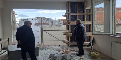 Milli Eğitim Müdürü Esmen, Halk Eğitimi Merkezi’ndeki çalışmaları yerinde inceledi