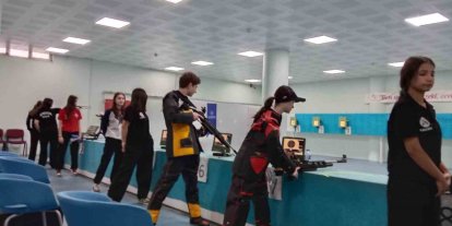 Aydın’da Havalı Silahlar İl Şampiyonası düzenlendi