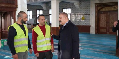 Palandöken’de Camiler Ramazan ayına hazırlanıyor