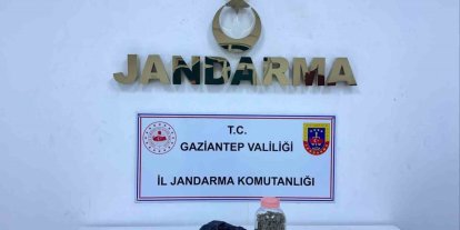 Gaziantep’te 4 kilo skunk ele geçirildi: 1 şahıs tutuklandı