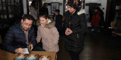 Bor Kütüphanesi’nde ’Rabbani Sanat Matematik’ söyleşisi yoğun ilgi gördü