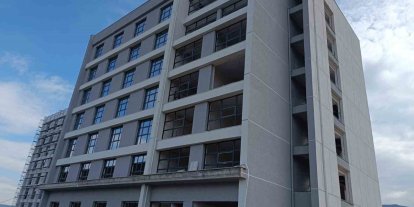 Karabük’te öğrenci yurdu inşaatında çalışmalar sürüyor