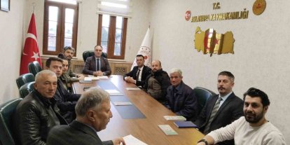 Aslanapa’da İlçe Av Komisyonu toplantısı