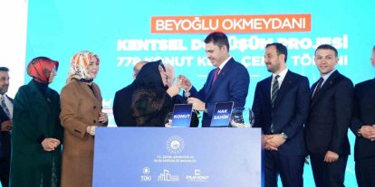 Bakan Kurum: "İstanbul’umuzu kentsel dönüşümle yenileyeceğiz, sosyal konutlarla güçlendireceğiz"