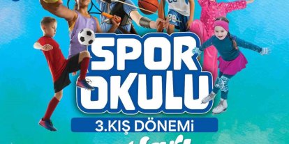 Spor A.Ş.’nin 3. kış dönemi spor okulu kayıtları başladı