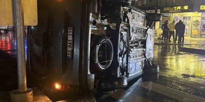 Mersin’de trafik kazası : 2 yaralı