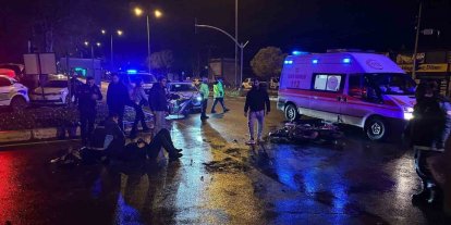 Menteşe’de trafik kazası: Motosiklet sürücüsü ağır yaralı