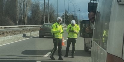 Kütahya’da trafik denetimi