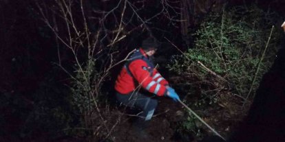 Dereye uçan operatörü kurtaran 4 itfaiye personeli, oksijen zehirlenmesi yaşadı