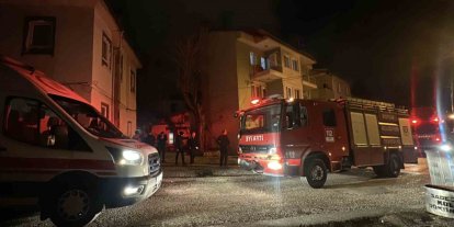 Burdur’da baca yangını korkuttu